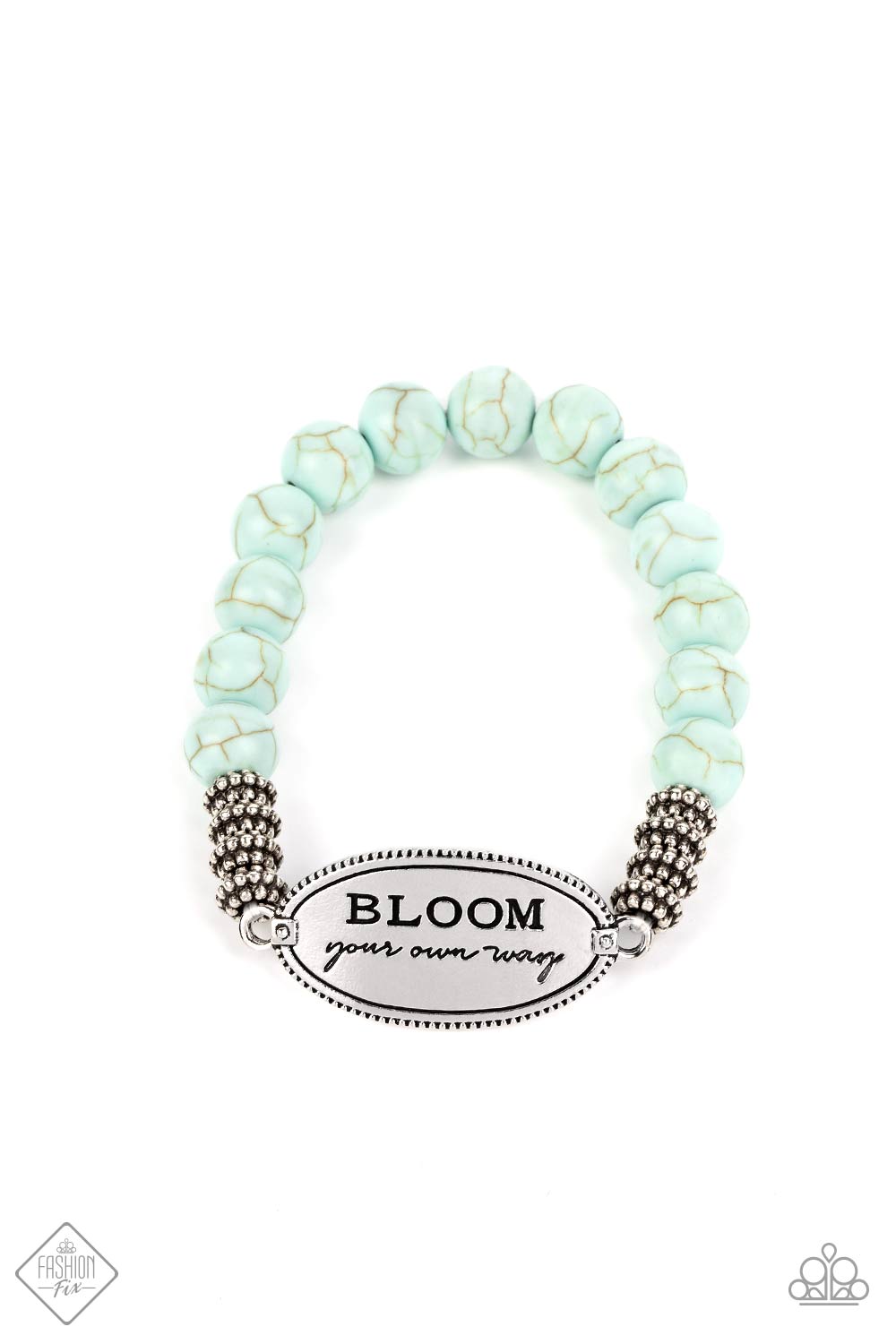 Pulsera Paparazzi ~ Bedouin Bloom - Azul