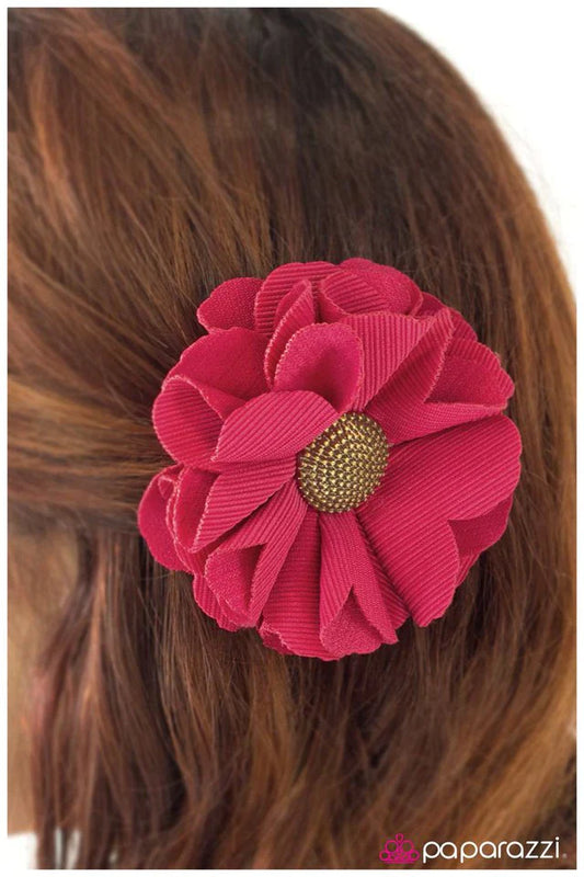 Paparazzi Hair Accessories ~ Playing For Keeps - Pink