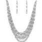 House of CHAIN - Silver - Paparazzi Necklace Image