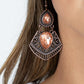 Royal Remix - Copper - Paparazzi Earring Image