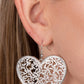 Fairest in the Land - Silver - Paparazzi Earring Image