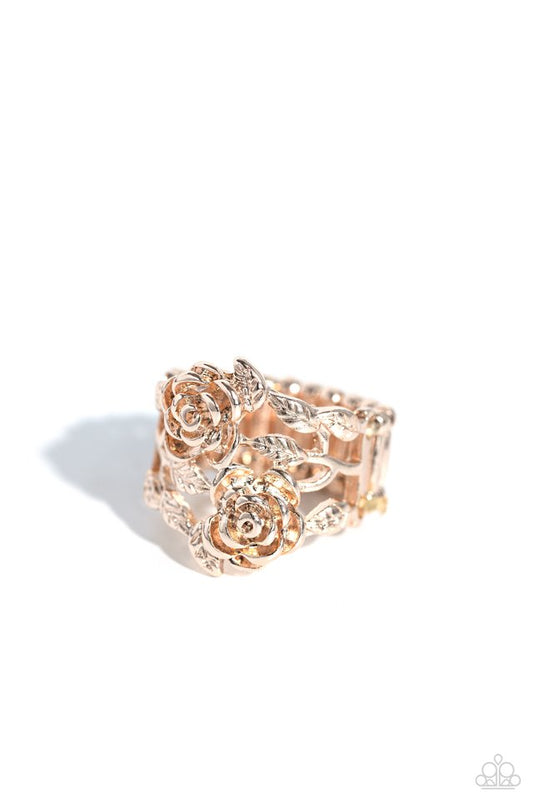 Anything ROSE - Rose Gold - Paparazzi Ring Image