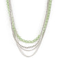 Boardwalk Babe - Green - Paparazzi Necklace Image