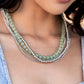 Boardwalk Babe - Green - Paparazzi Necklace Image