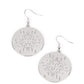 Tidal Taste - Silver - Paparazzi Earring Image