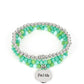 Fashionable Faith - Green - Paparazzi Bracelet Image