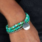 Fashionable Faith - Green - Paparazzi Bracelet Image