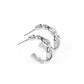 Infinite Incandescence - Silver - Paparazzi Earring Image