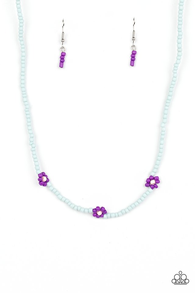 Bewitching Beading - Purple - Paparazzi Necklace Image