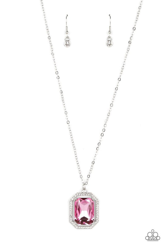 Galloping Gala - Pink - Paparazzi Necklace Image