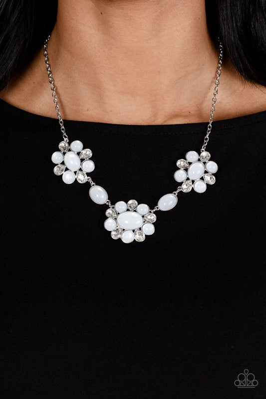 Your Chariot Awaits - White - Paparazzi Necklace Image