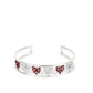 Decadent Devotion - Red - Paparazzi Bracelet Image