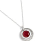 Cats Eye Couture - Red - Paparazzi Necklace Image