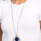 Cats Eye Couture - Blue - Paparazzi Necklace Image