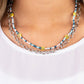 Happy Looks Good on You - Blue - Paparazzi Necklace Image