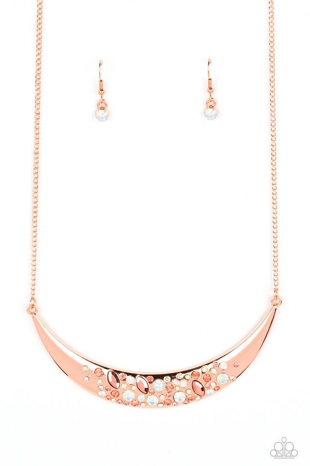 Paparazzi Necklace ~ Bejeweled Baroness - Copper – Paparazzi Jewelry ...