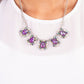 Pearly Pond - Purple - Paparazzi Necklace Image