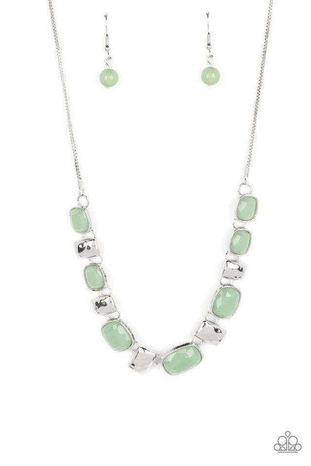 Polished Parade - Green - Paparazzi Necklace Image