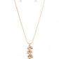 Pearls Before VINE - Gold - Paparazzi Necklace Image