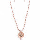 Priceless Plan - Copper - Paparazzi Necklace Image