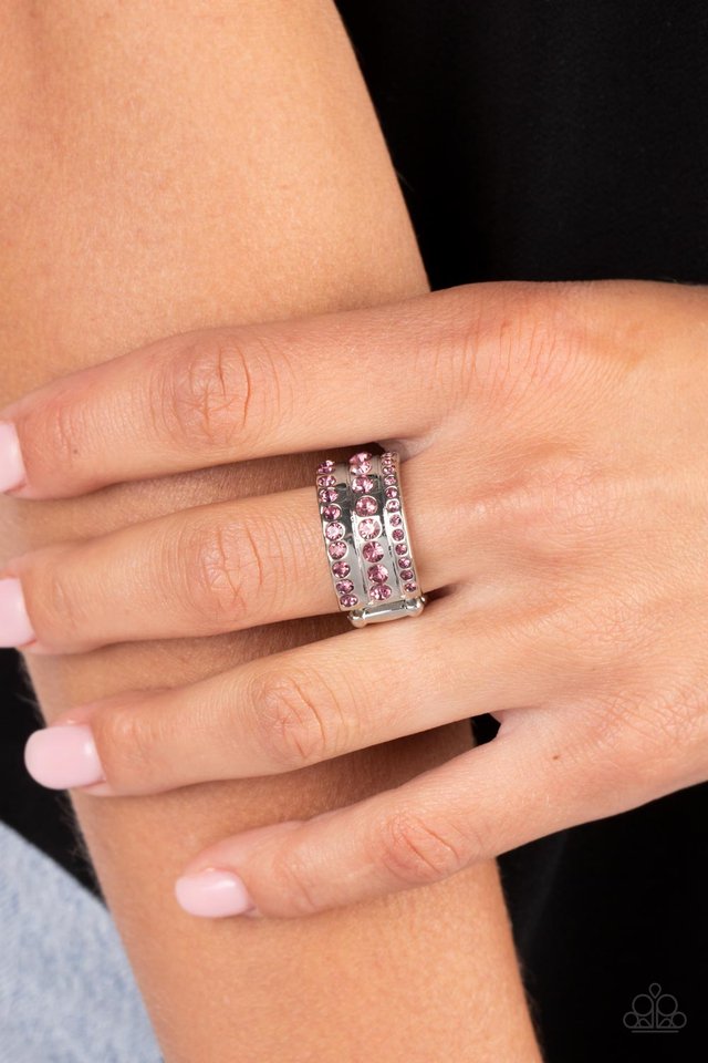 Privileged Poise - Purple - Paparazzi Ring Image