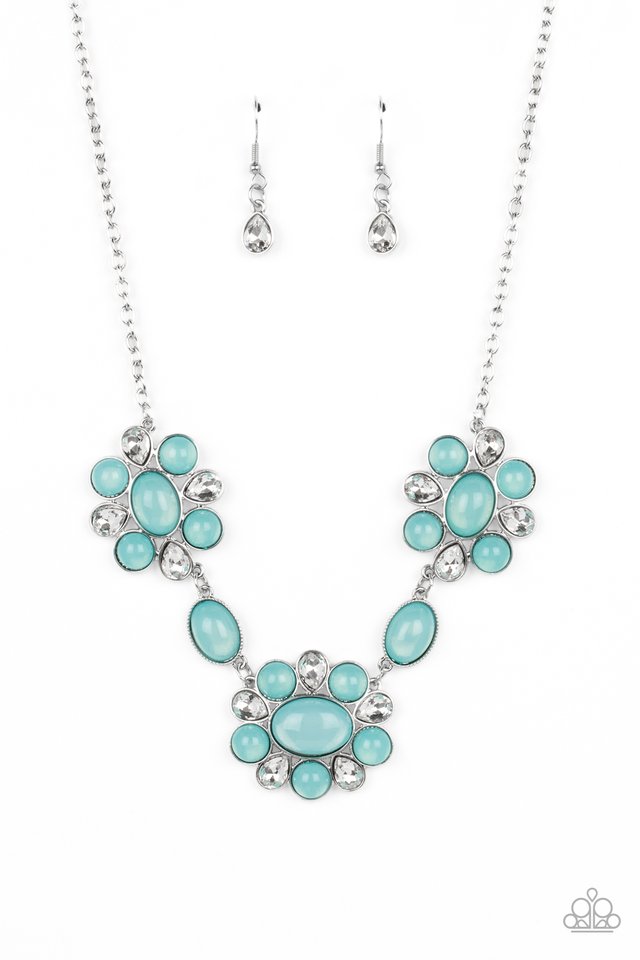 Your Chariot Awaits - Blue - Paparazzi Necklace Image