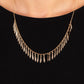 Striking Sheen - Gold - Paparazzi Necklace Image