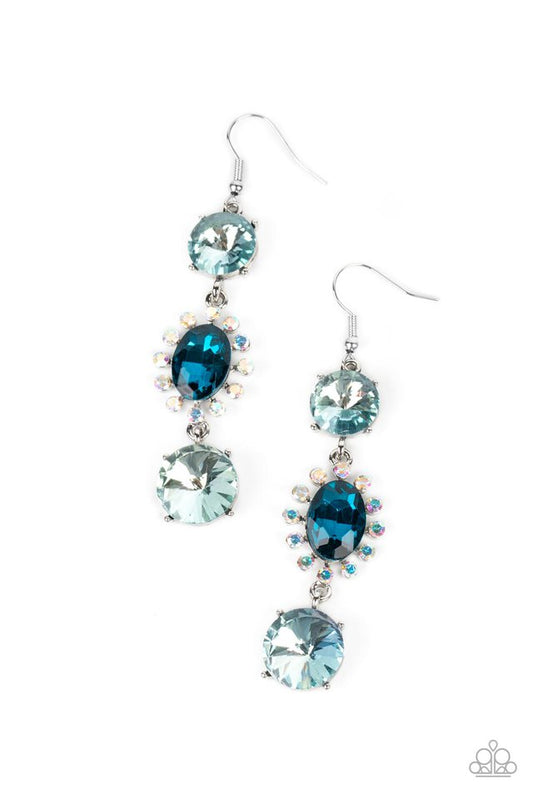 Magical Melodrama - Blue - Paparazzi Earring Image