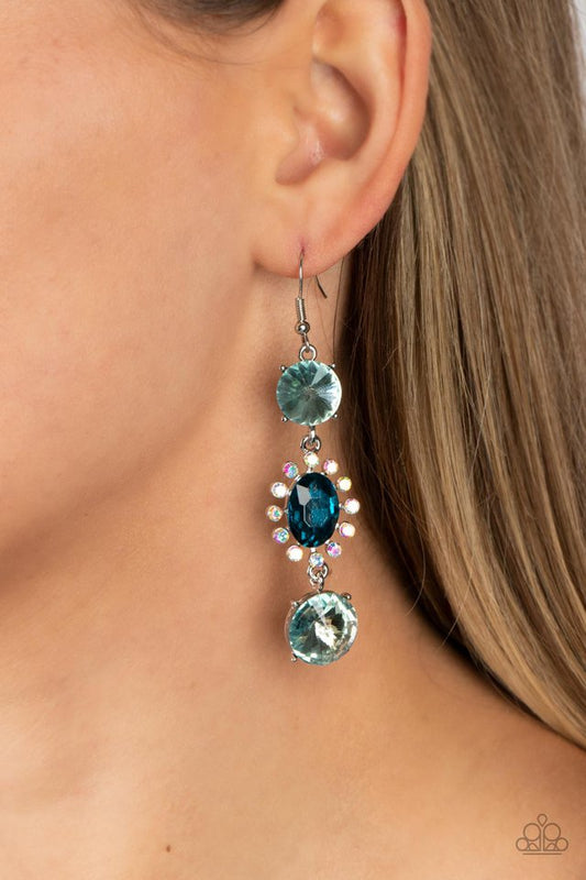 Magical Melodrama - Blue - Paparazzi Earring Image