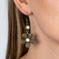 Free-Spirited Flourish - Brass - Paparazzi Earring Image