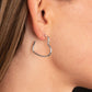 Burnished Beau - Silver - Paparazzi Earring Image