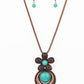 Bohemian Blossom - Copper - Paparazzi Necklace Image