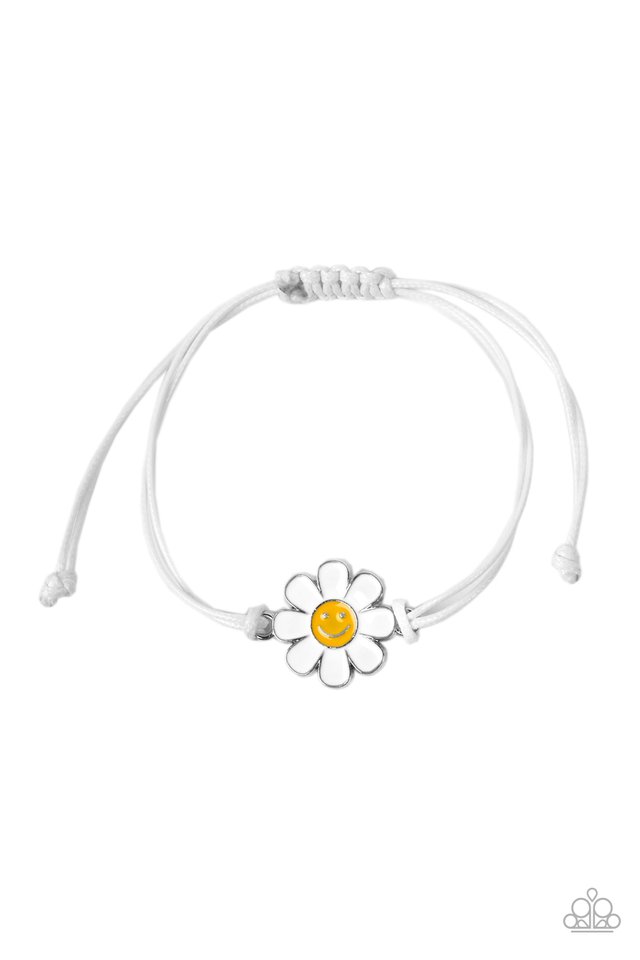 DAISY Little Thing - White - Paparazzi Bracelet Image