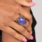 Majestic Marbling - Purple - Paparazzi Ring Image