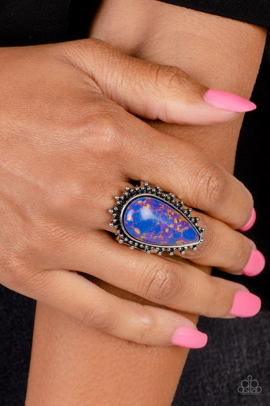 Down-to-Earth Essence - Purple - Paparazzi Ring Image