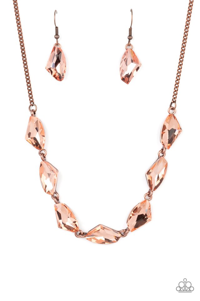 Raw Rapture - Copper - Paparazzi Necklace Image