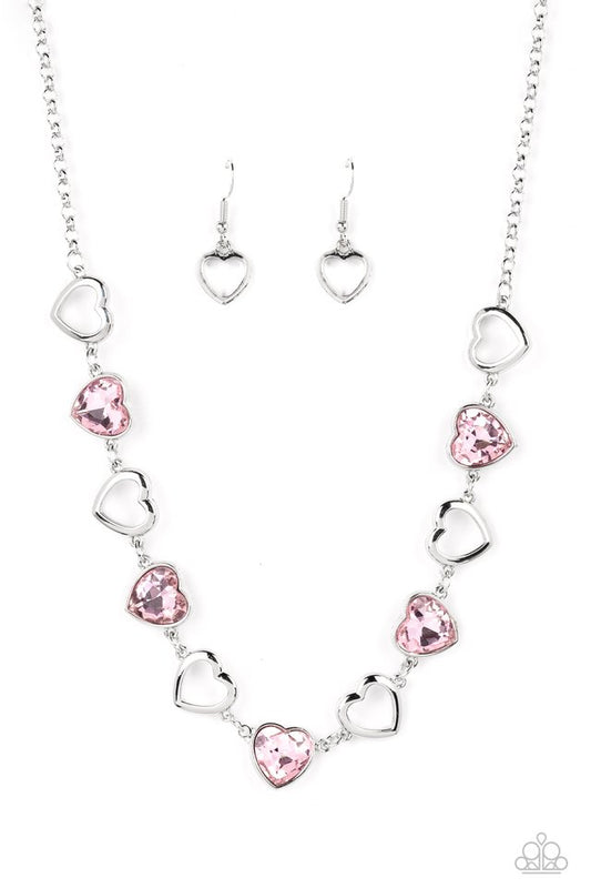 Contemporary Cupid - Pink - Paparazzi Necklace Image