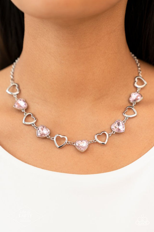 Contemporary Cupid - Pink - Paparazzi Necklace Image