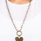 Brotherly Love - Brass - Paparazzi Necklace Image