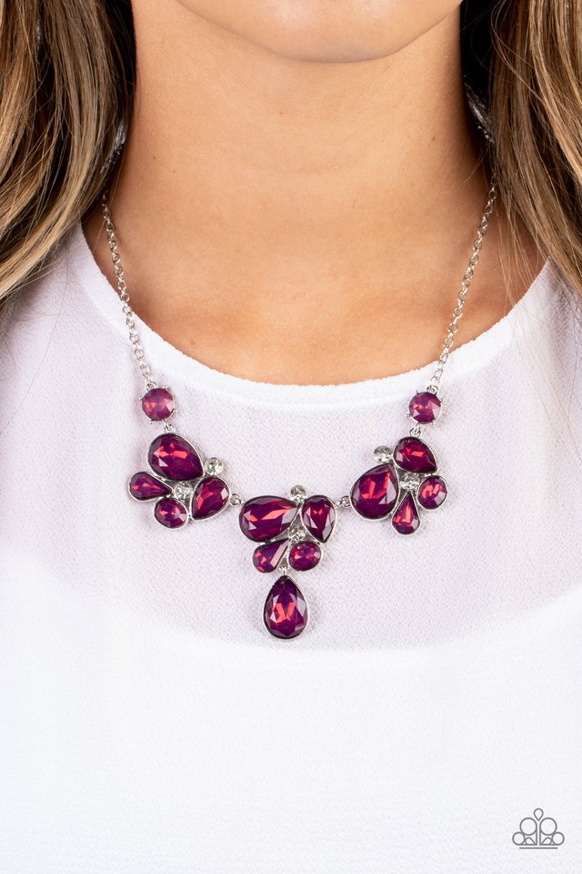 Everglade Escape - Purple - Paparazzi Necklace Image