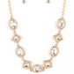 Diamond of the Season - Gold - Paparazzi Necklace Image