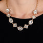 Diamond of the Season - Gold - Paparazzi Necklace Image