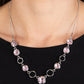 Elegantly Elite - Pink - Paparazzi Necklace Image