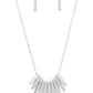 Leading MANE - Silver - Paparazzi Necklace Image