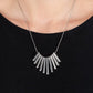 Leading MANE - Silver - Paparazzi Necklace Image