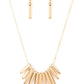 Leading MANE - Gold - Paparazzi Necklace Image