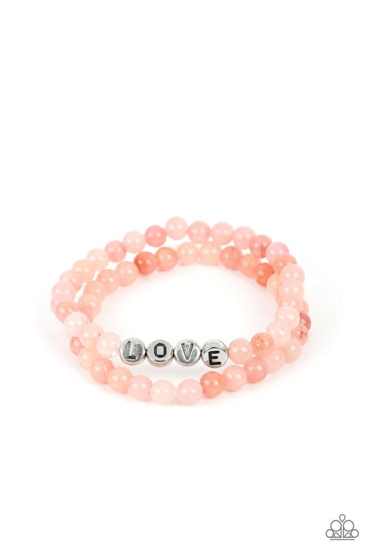 Devoted Dreamer - Pink - Paparazzi Bracelet Image