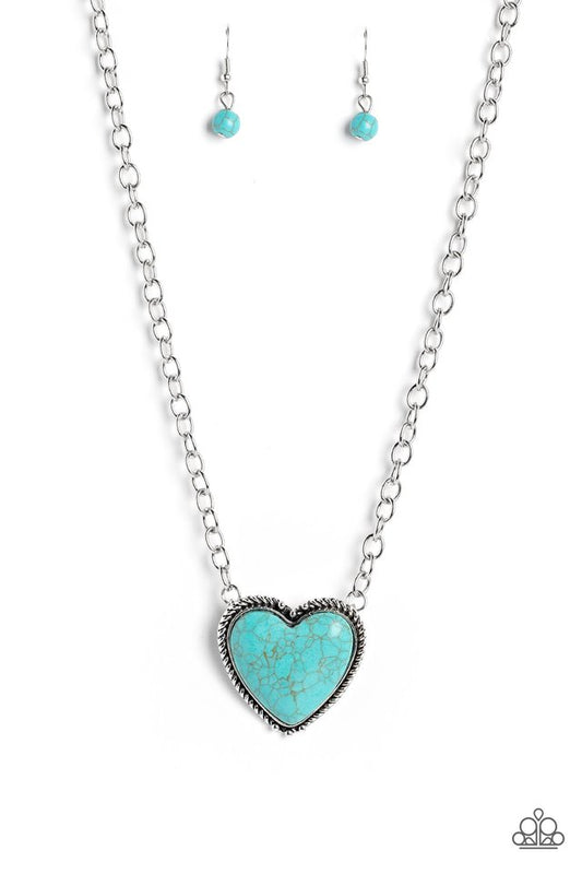 Authentic Admirer - Blue - Paparazzi Necklace Image