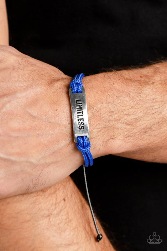 Limitless Layover - Blue - Paparazzi Bracelet Image