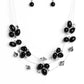 Snow Angels - Black - Paparazzi Necklace Image